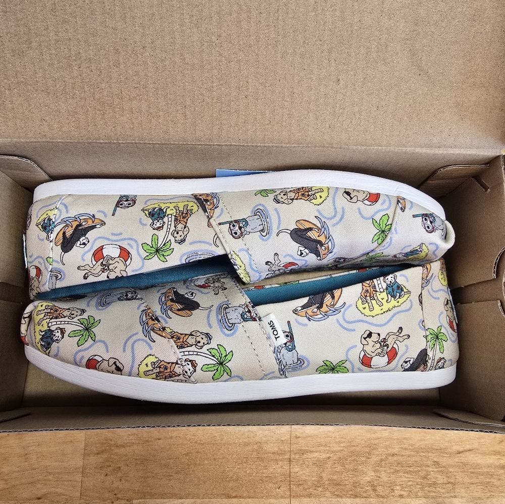 Toms Womens Beach Dogs